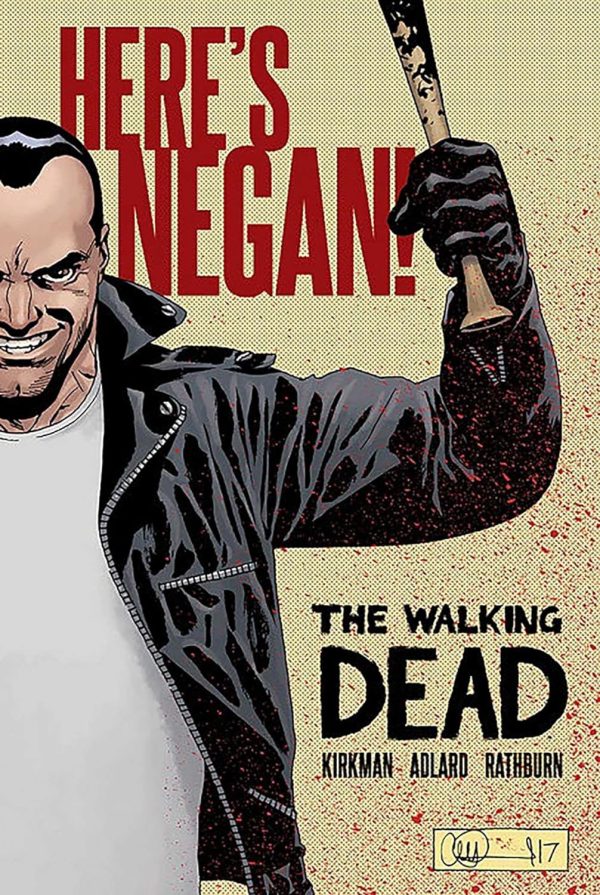 WALKING DEAD: HERE S NEGAN - GRAPHIC NOVEL-HARDCOVER Sale