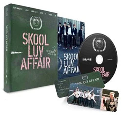 BTS - SKOOL LUV AFFAIR (INCL. 115-PAGE PHOTOBOOK AND ONE RANDOM RHOTOCARD) (CD) Fashion