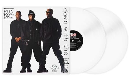 RUN DMC - DOWN WITH THE KING (WHITE VINYL) For Sale