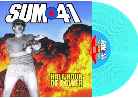 SUM 41 - HALF HOUR OF POWER (FLORESCENT BLUE WITH SWIRL VINYL 160G) Cheap