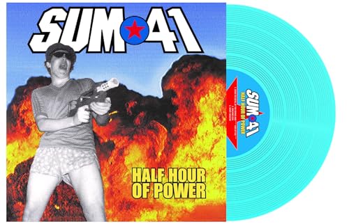 SUM 41 - HALF HOUR OF POWER (FLORESCENT BLUE WITH SWIRL VINYL 160G) Cheap