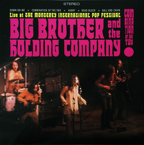 BIG BROTHER & THE HOLDING COMPANY - COMBINATION OF THE TWO (LIVE AT THE MONTEREY INTERNATIONAL POP FESTIVAL) Sale