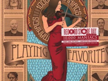 10,000 MANIACS - PLAYING FAVORITES (OPAQUE RED) [RSD24 EX] - VINYL LP(X2) - RSD 2024 Fashion