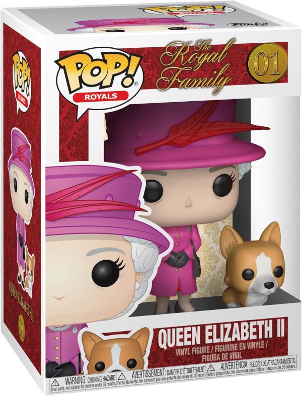 ROYAL FAMILY: QUEEN ELIZABETH II #01 - FUNKO POP! Supply