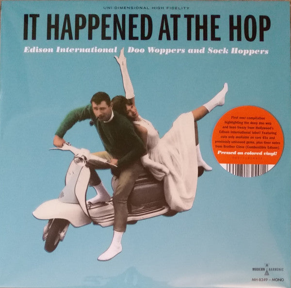 VARIOUS - IT HAPPENED AT THE HOP - EDISON INTERNATIONAL DOO WOPPERS AND SOCK HOPPERS Online