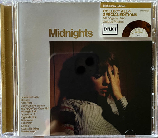 TAYLOR SWIFT - MIDNIGHTS (CD) Fashion