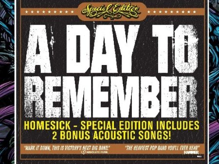 A DAY TO REMEMBER - HOMESICK (COLL ED) Online Sale