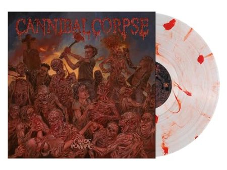 CANNIBAL CORPSE - CHAOS HORRIFIC (RED & ORANGE INK SPOTS VINYL) Sale