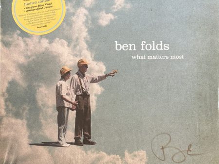 BEN FOLDS - WHAT MATTERS MOST on Sale